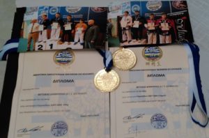  ΒΕΤΣΙΚΑΣ Δημήτριος 2 χρυσά σε μάχες και τούλ